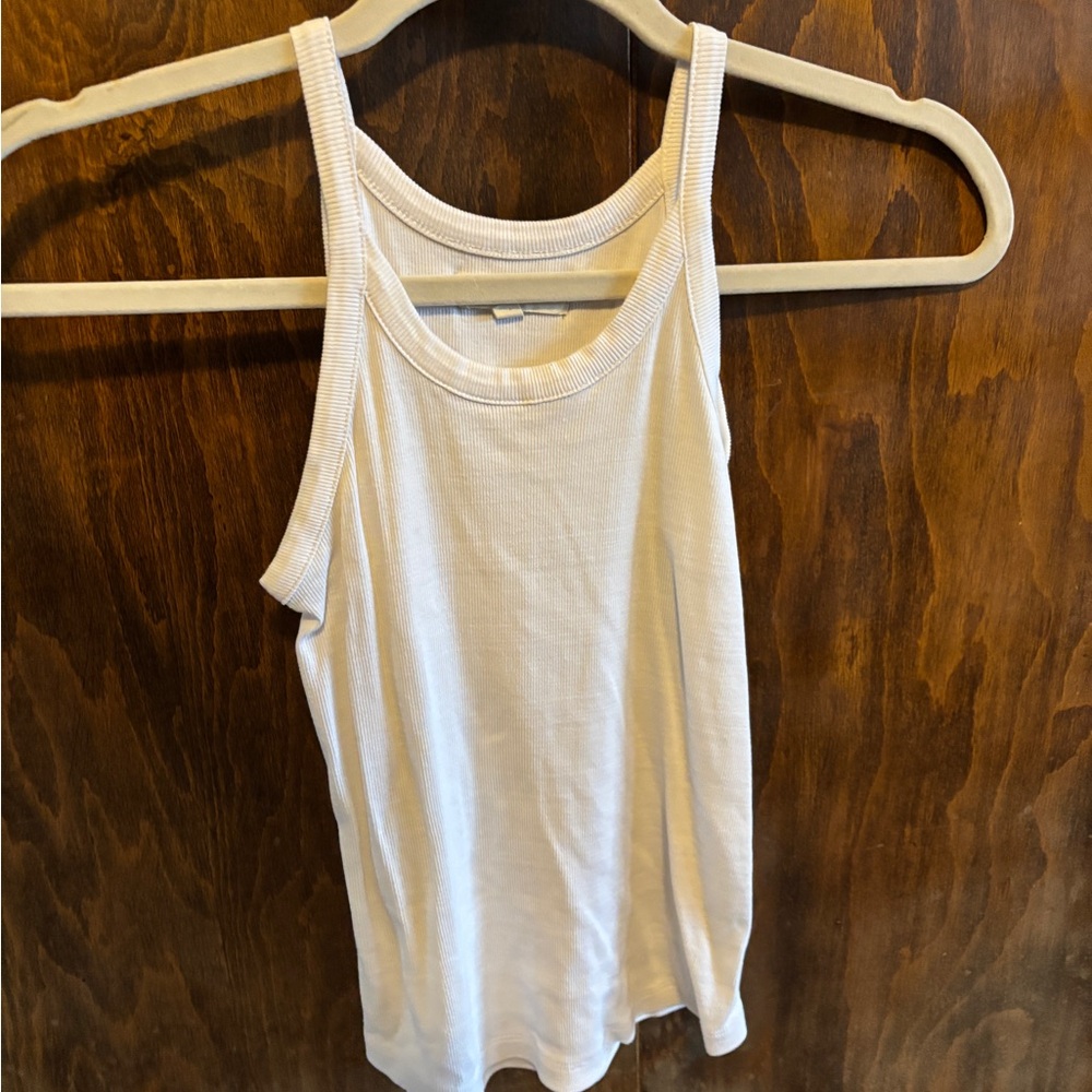 Madewell white tank